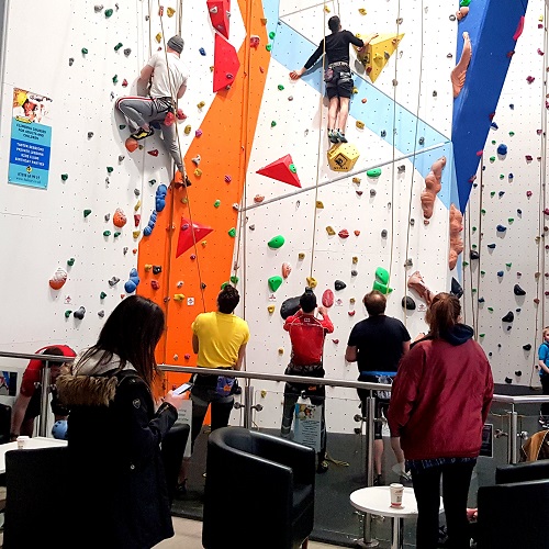 Social climbing for adults